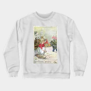 Weeding Paths by Anne Anderson Crewneck Sweatshirt